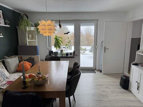 Wohn- und Esszimmer - 4 Zimmer Einfamilienhaus in Hochdonn