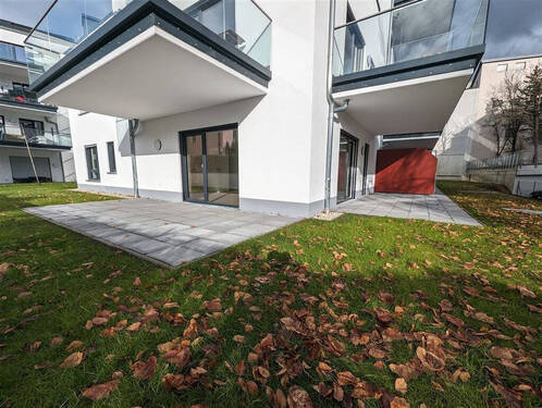 Tolle Aufenthaltsfläche im Freien - Neubauwohnung in zentraler & ruhiger Lage von Deggendorf!