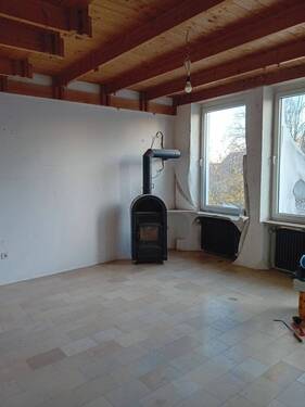 Zimmer mit Schwedenofen - 