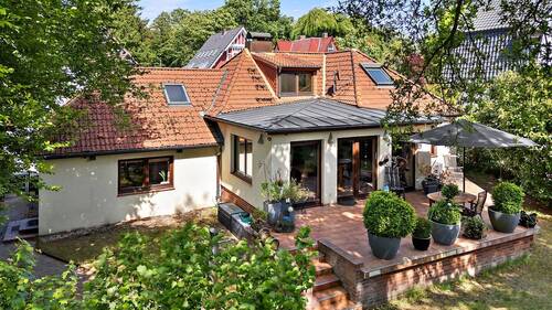 Blick vom Garten - 