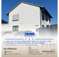 Für Sie frisch renoviert: Schickes Zwei-Familienhaus in ruhiger Lage in Weil-Haltingen - Weil am Rhein