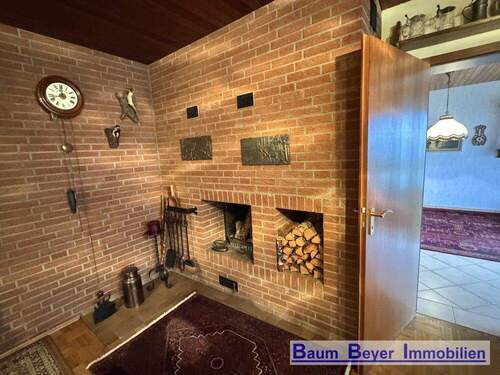 Kaminzimmer im Gartengeschoss - 