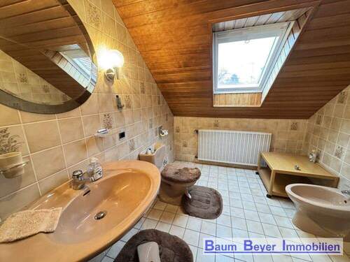 Badzimmer im Dachgeschoss - 
