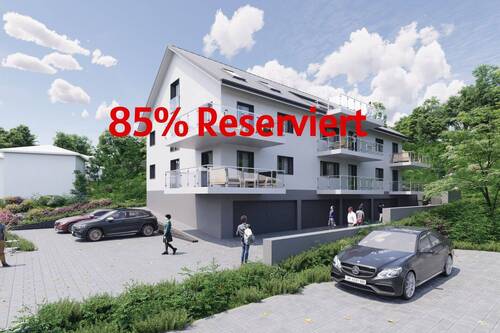 Ansicht Haus A.JPG - Energieeffizient & Sonnig: 3-Zimmer-Wohnung KfW 40 in Bad Boll – Maklerfrei