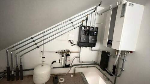 Heizungsanlage separat im DG - 