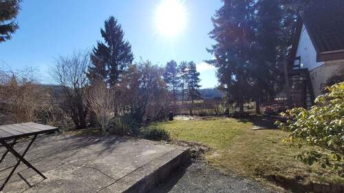 Terrasse/Gartenansicht - 4 Zimmer Einfamilienhaus zum Kaufen in Bergen