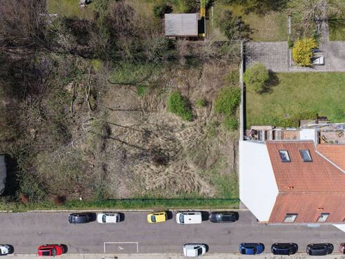 Drohnenaufnahme - Grundstück in Leipzig zum Kaufen