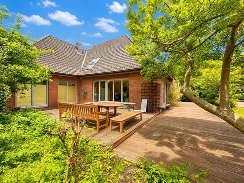 Terrasse Süd West Ecke - 1 Zimmer Einfamilienhaus zum Kaufen in Pinneberg
