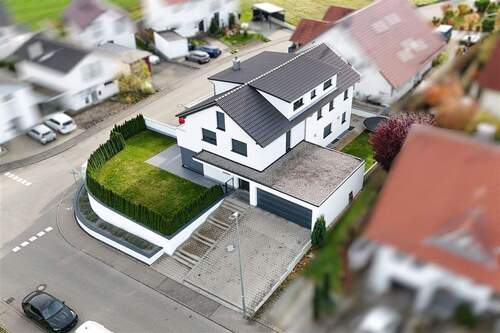 Luftbild 3 - 1 Zimmer Mehrfamilienhaus, Wohnhaus in Bad Saulgau