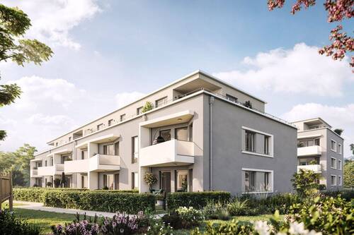 Außenvisualisierung_Zug5pitz_01 - NEUBAU Whg. 28 Augsburg Hochzoll 4-Zimmer-Wohnung im DG mit großer Dachterrasse