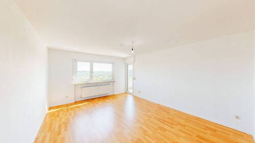 Wohnzimmer - 2 Zimmer Etagenwohnung zum Kaufen in Würzburg
