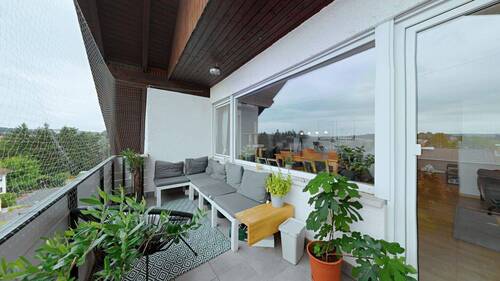 Loggia - 2 Zimmer Etagenwohnung in Aschaffenburg