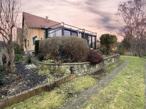 Blick von der Einfahrt - 