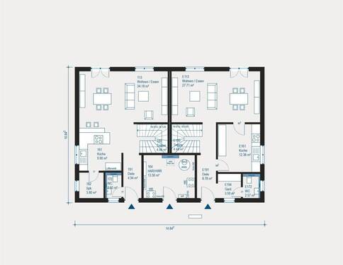 Intelligente Raumaufteilung - 