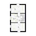 Grundriss Obergeschoss - Einfamilienhaus mit 126,30 m&sup2; in Erftstadt zum Kaufen