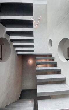 traumhafte skulpturale Treppe - 