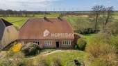 Außenansicht Drohne 10 - 3 Zimmer Einfamilienhaus in Prinzenmoor