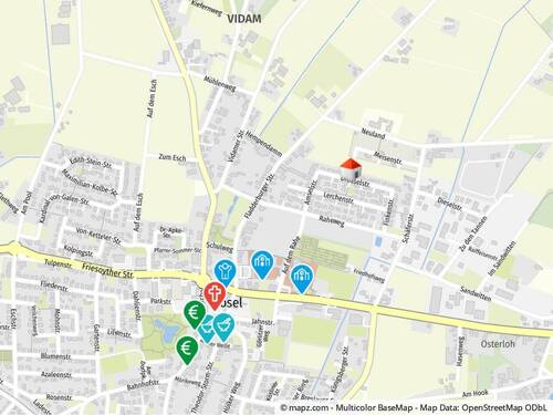 Geolyzer Kartenausschnitt - 