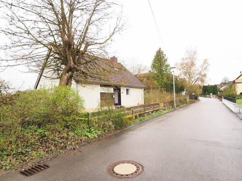 Giebelansicht - Grundstück zum Kaufen in Sigmaringen / Laiz
