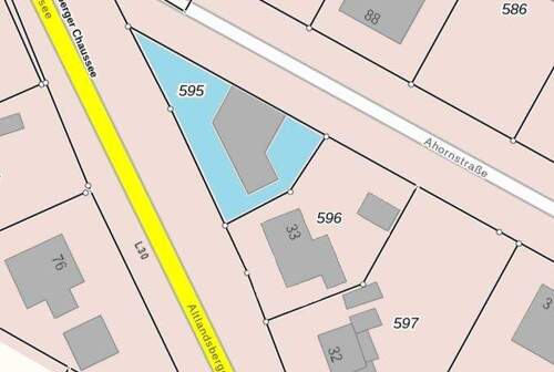 Flurkarte - Grundstück in Fredersdorf-Vogelsdorf zum Kaufen