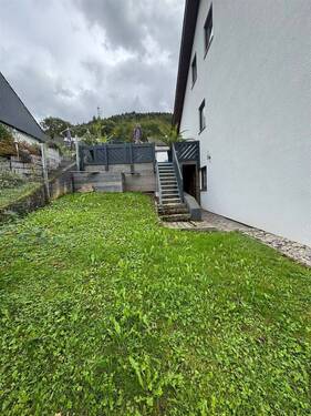 Treppenabgang von der Nordseite in den Garten - 