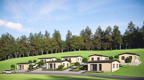 Ansicht rechts - 2 Zimmer Einfamilienhaus zum Kaufen in Weiler- Simmerberg