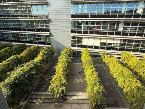 Ausblick in den Innenhof - 