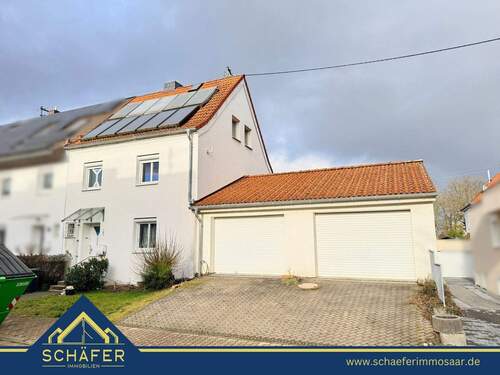 1 - Doppelhaushälfte in Bestlage von Saarlouis mit Doppelgarage und schönem Grundstück zu verkaufen