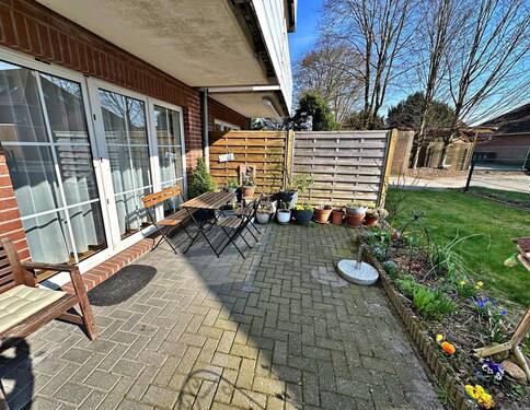 Terrasse - Terrassenwohnung mit 71,00 m&sup2; in Wildeshausen zum Kaufen