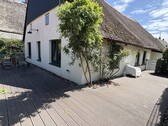 umlaufende WPC-Dielen Terrasse - 