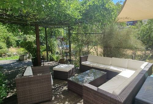 Loungbereich - 7 Zimmer Einfamilienhaus in Schwanstetten