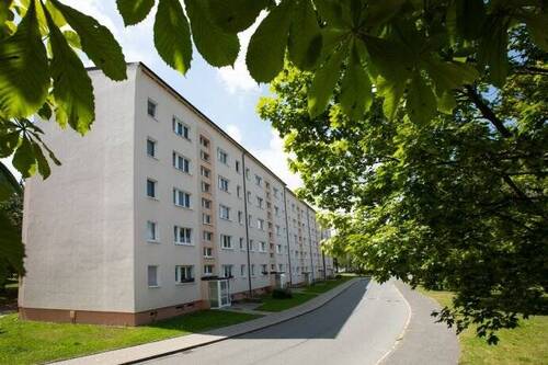 Fassade - schöne, helle 1-Zimmer Wohnung - 160,00 EUR Kaltmiete, ca.  25,00 m² Wohnfläche