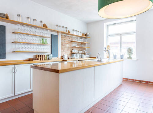 Der Tresenbereich im Restaurant - 