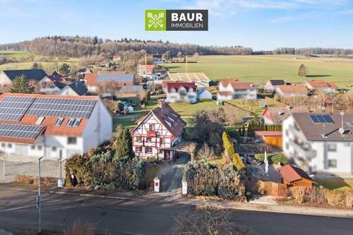 Luftaufnahme - 6 Zimmer Einfamilienhaus in Bad Schussenried / Steinhausen