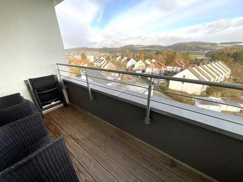 Balkonblick - 2 Zimmer Etagenwohnung in Pegnitz