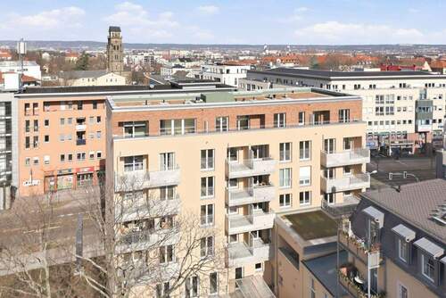 Rückansicht - 2 Zimmer Etagenwohnung in Dresden