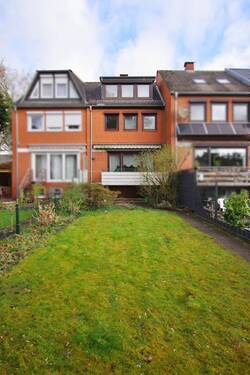 Rückansicht/Garten - 6 Zimmer Reihenmittelhaus in Bremen