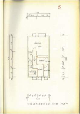 Untergeschoss aktuell - 
