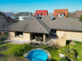 Blick auf den Bungalow - 