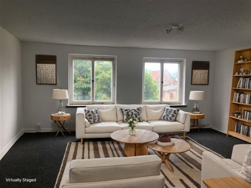 Wohnzimmer - virtually staged - 