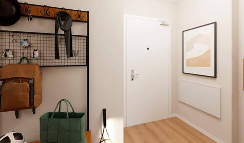 Heller und freundlicher Eingangsbereich - 4 Zimmer Etagenwohnung zum Kaufen in Berlin