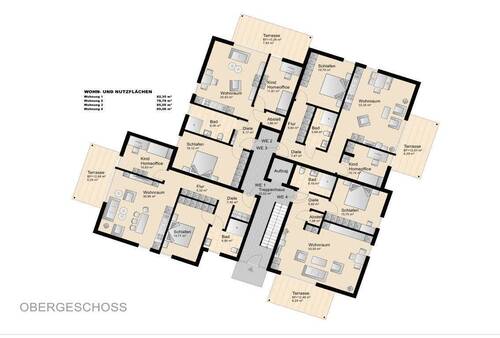 OG - 2 Zimmer Etagenwohnung in Leopoldshöhe