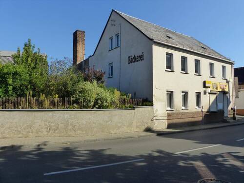 Hausansicht + Gartenansicht - 6 Zimmer Einfamilienhaus zum Kaufen in Wermsdorf OT Calbitz