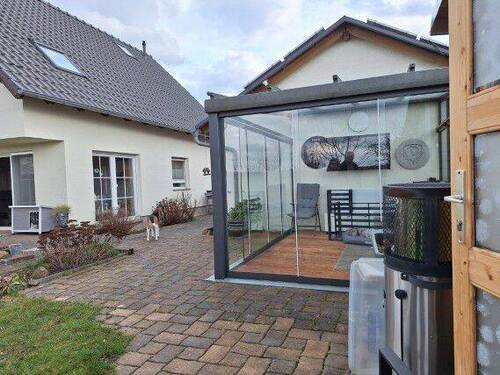 Wintergarten - Einfamilienhaus mit 118,80 m&sup2; in Wurzen / Kühren-Burkartshain zum Kaufen