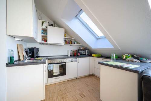 Küche - Etagenwohnung mit 53,00 m&sup2; in Neufinsing zum Kaufen