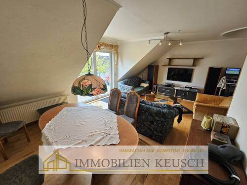 Wohn- und Esszimmer - 3 Zimmer Etagenwohnung in Weyhe