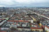 Luftbild Nähe zum Fernsehturm - 