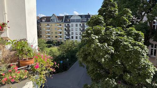 Blick vom Wohnzimmer - 