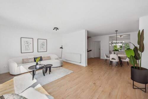 Wohnzimmer - 5 Zimmer Reihenmittelhaus zum Kaufen in Kronberg