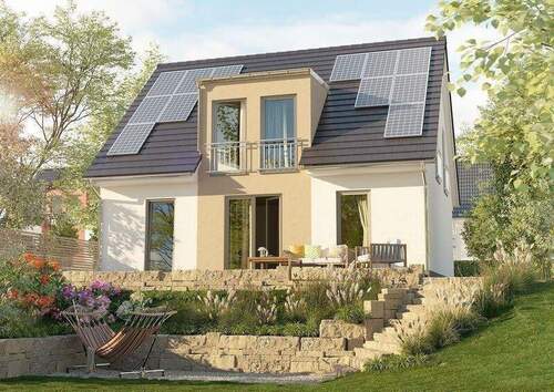 1 - Flair-125-Gartenansicht.jpg - 5 Zimmer Einfamilienhaus zum Kaufen in Hohenhameln